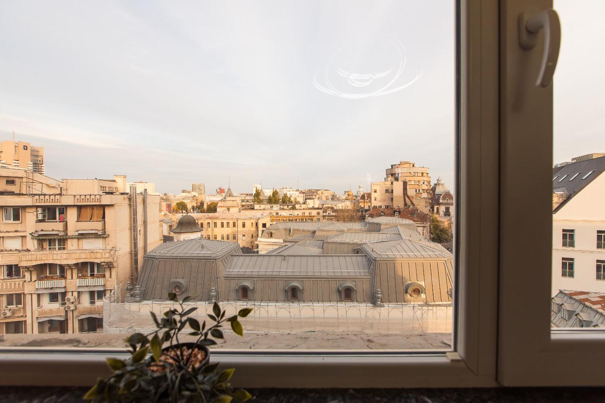 Royalty Apt With City Views On Calea Victoriei Βουκουρέστι Εξωτερικό φωτογραφία