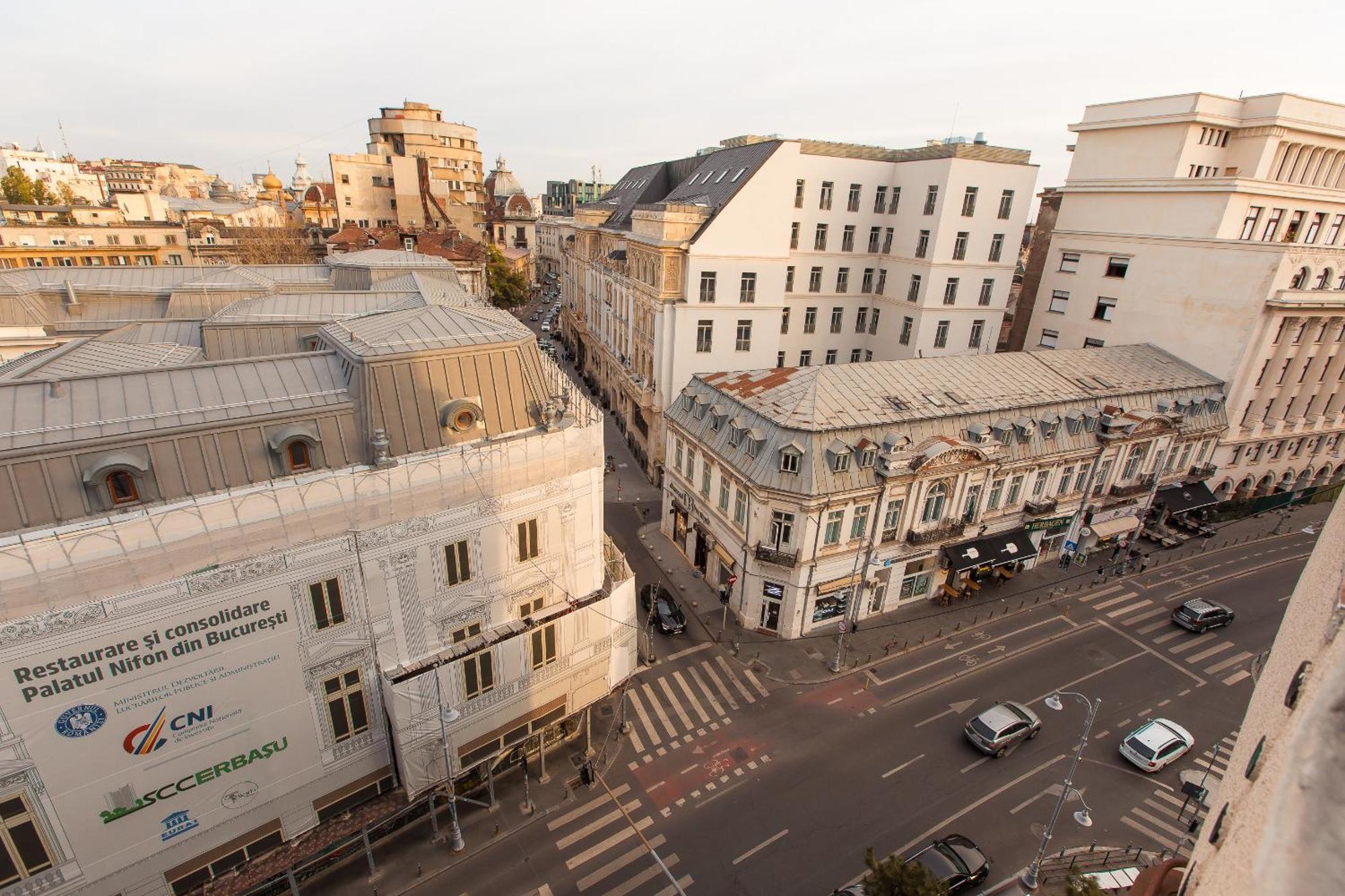 Royalty Apt With City Views On Calea Victoriei Βουκουρέστι Εξωτερικό φωτογραφία