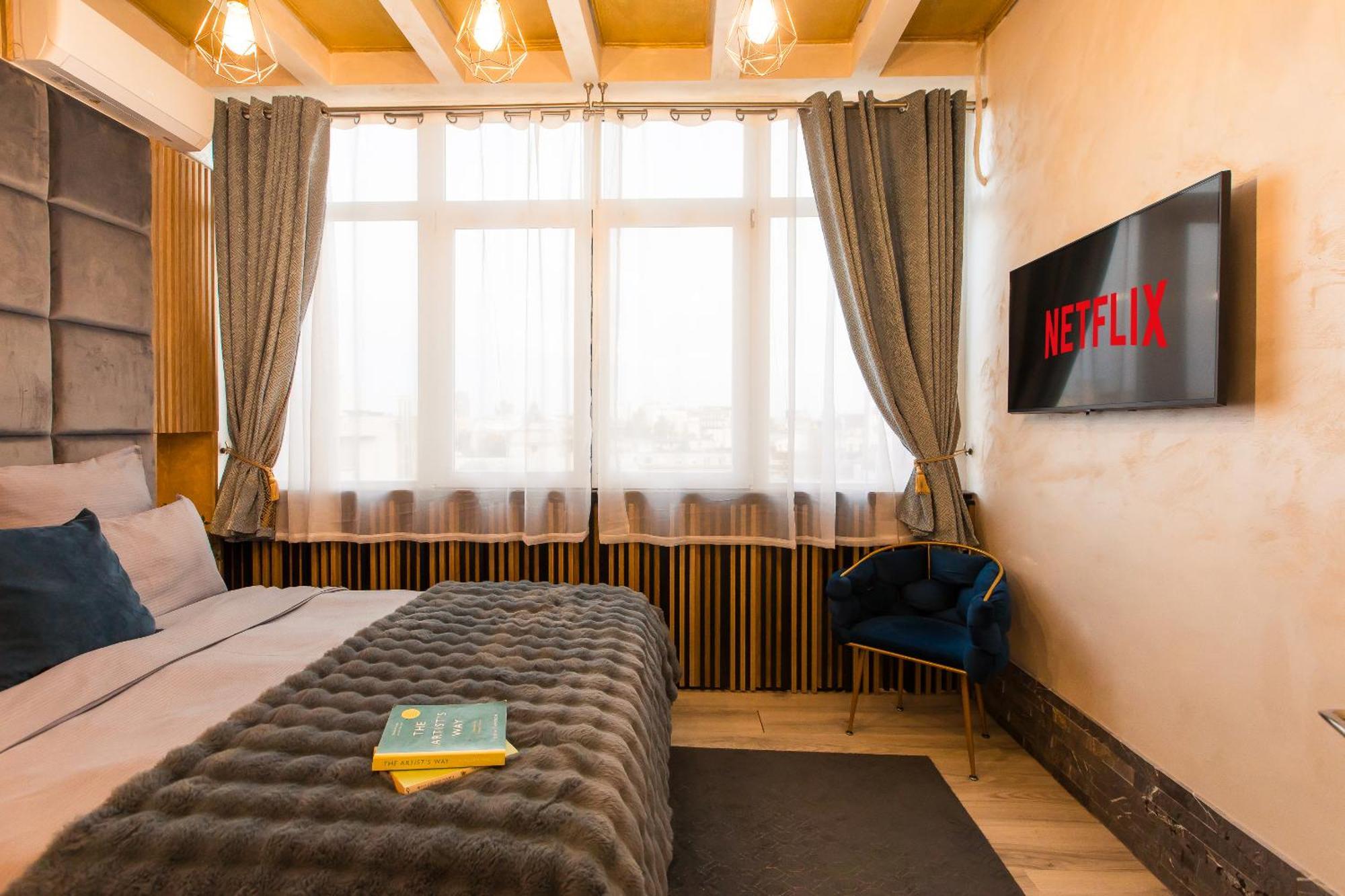 Royalty Apt With City Views On Calea Victoriei Βουκουρέστι Εξωτερικό φωτογραφία